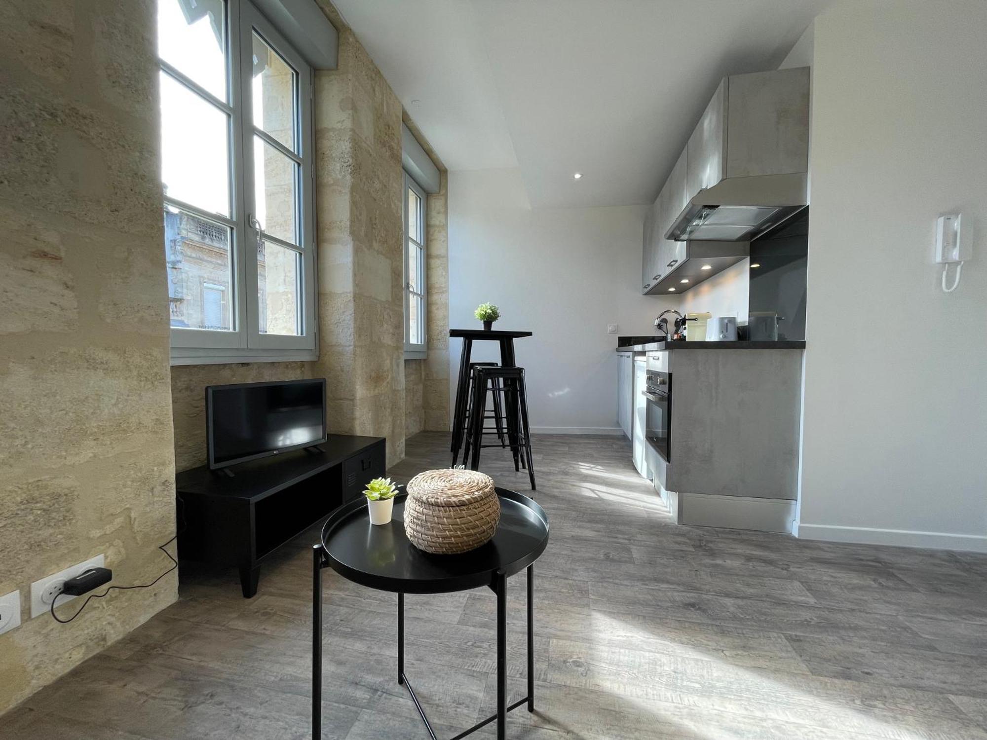בורדו Studio Lumineux Avec Climatisation Pour 2 Personnes מראה חיצוני תמונה