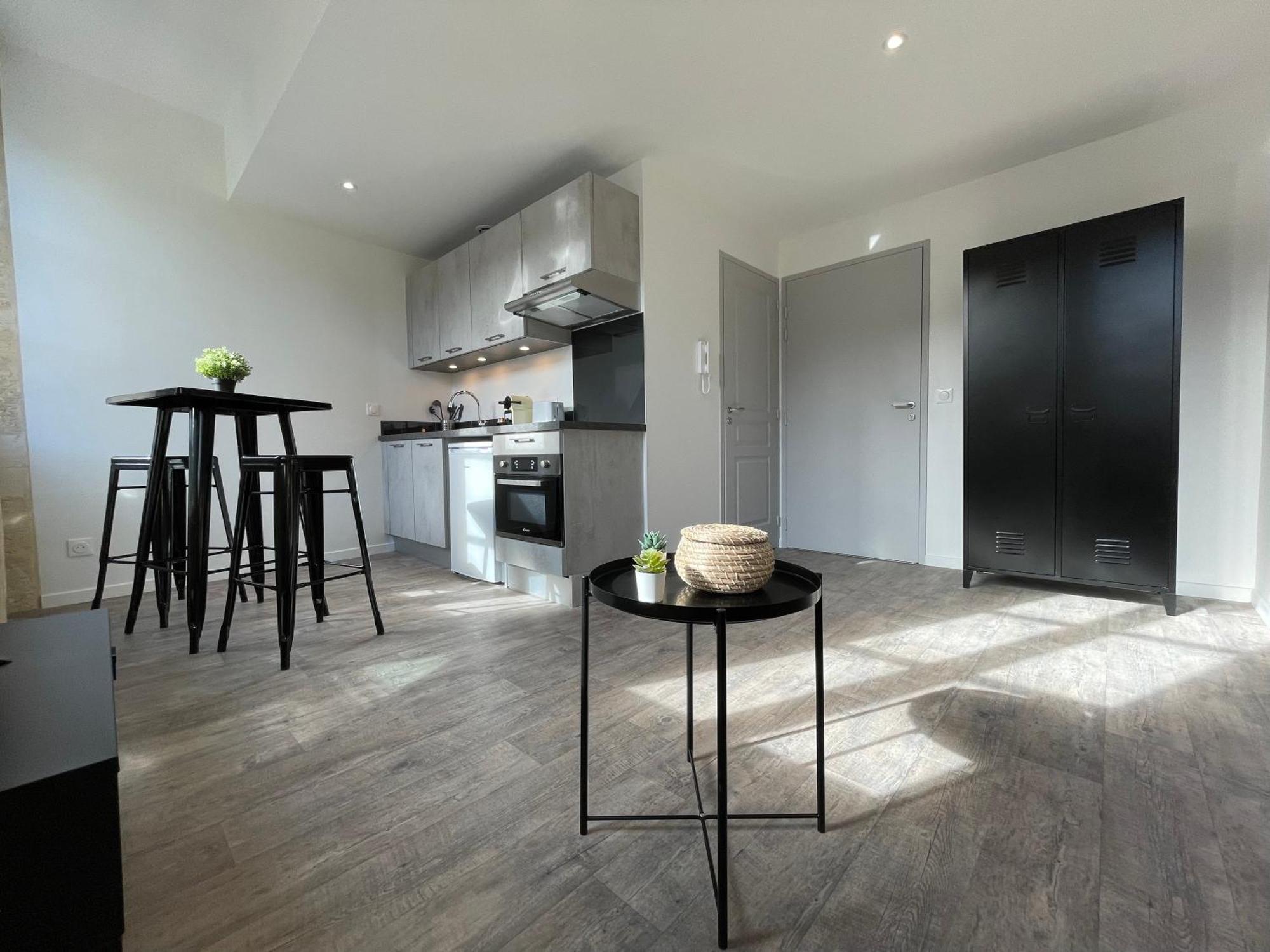 בורדו Studio Lumineux Avec Climatisation Pour 2 Personnes מראה חיצוני תמונה