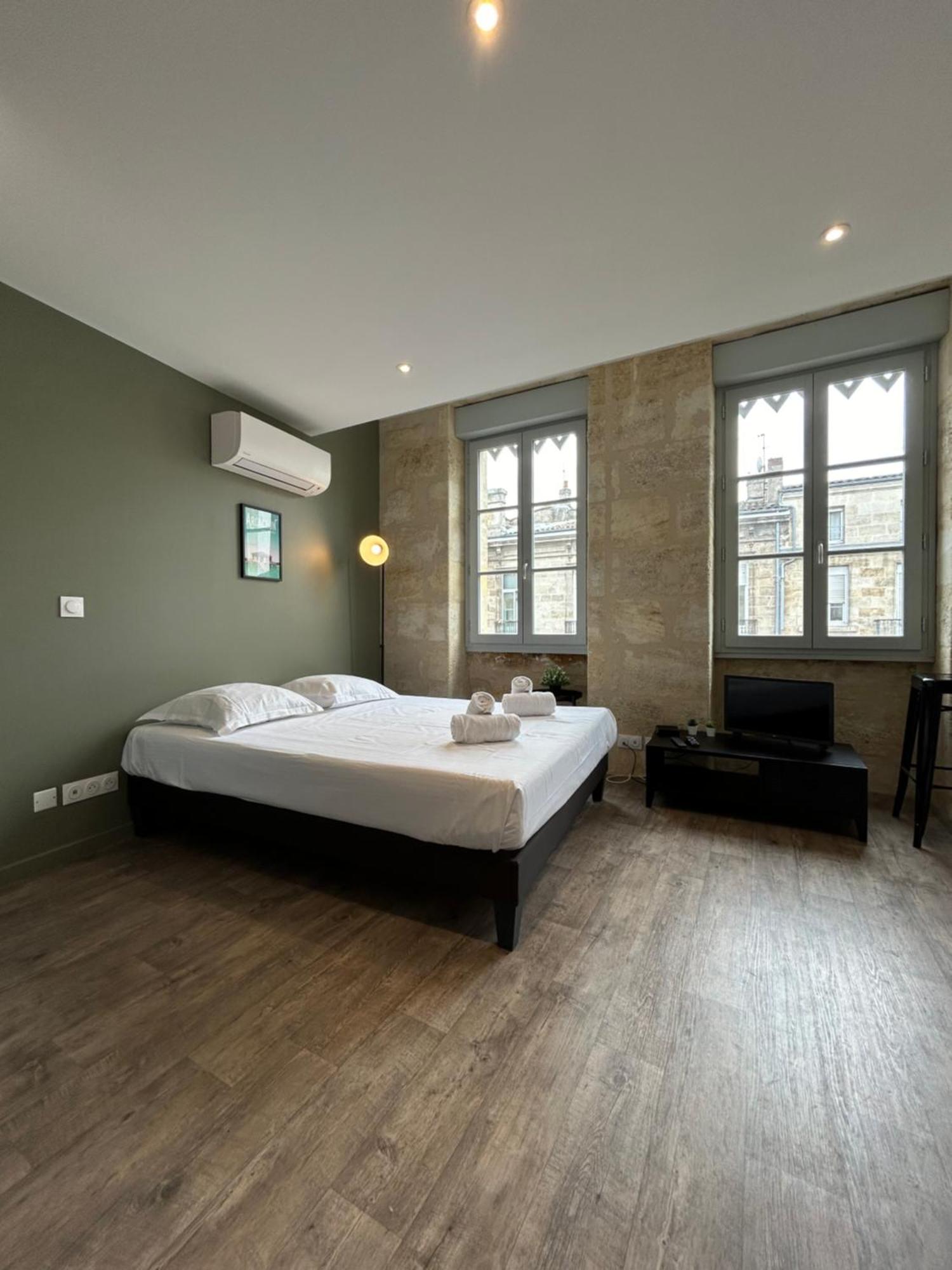 בורדו Studio Lumineux Avec Climatisation Pour 2 Personnes מראה חיצוני תמונה